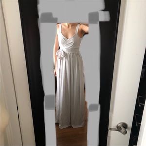 Handmade Long Wrap Evening Prom Dress
